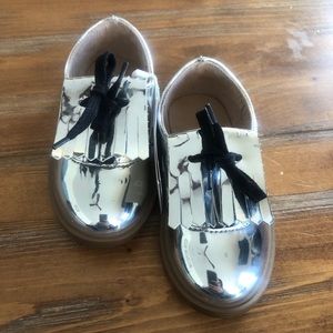 NWT Zara toddler mirrored shoes